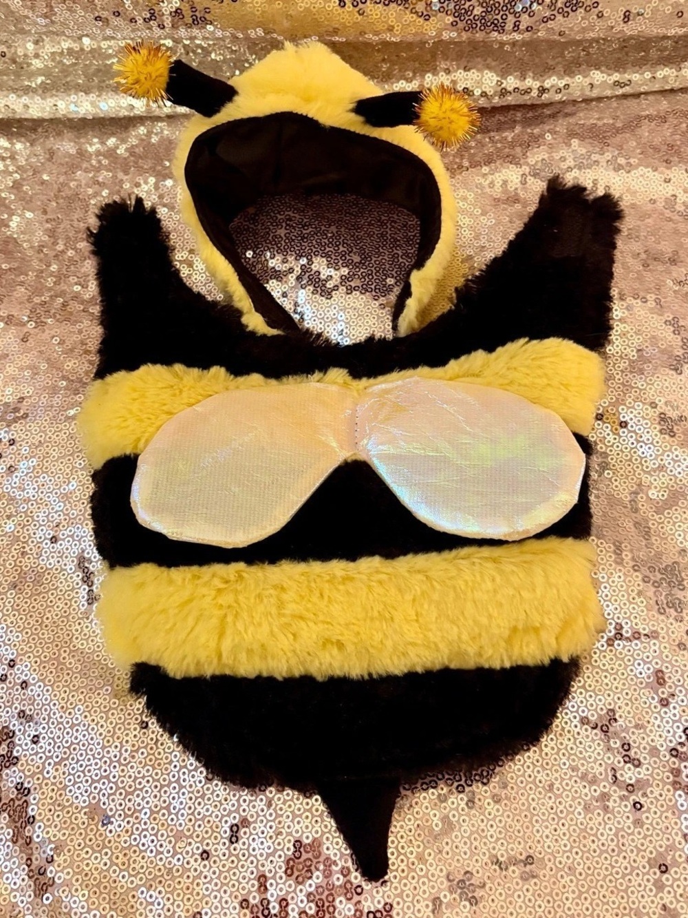 Bumblebee Costume with Hood